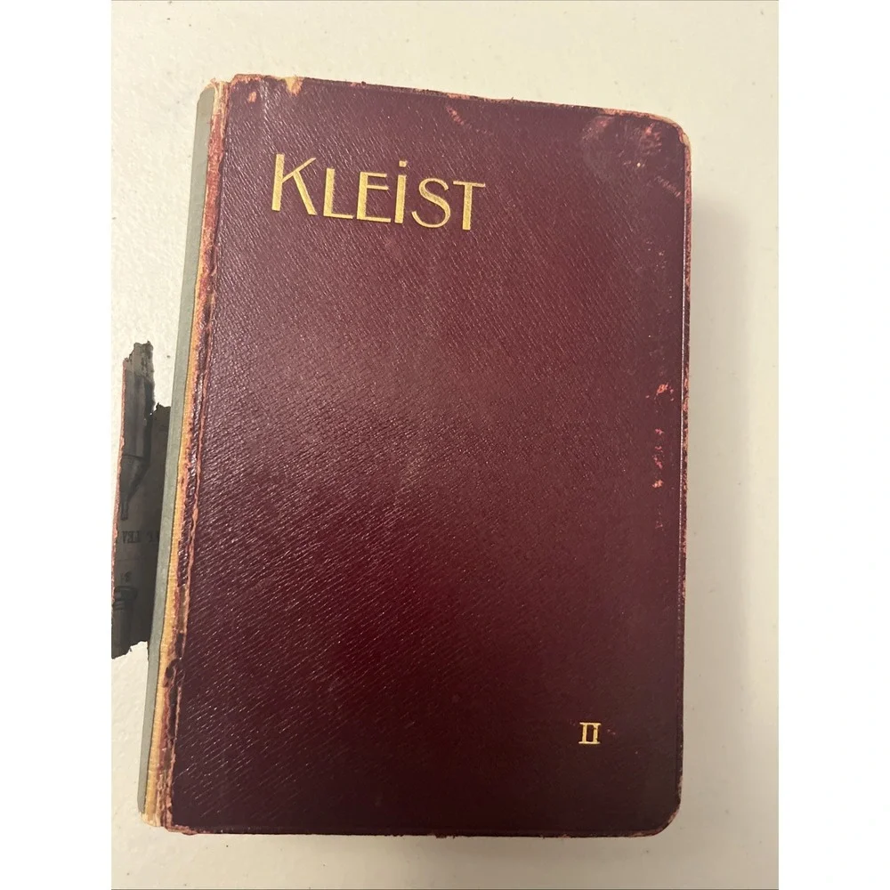 Kleist Volume 2 German Edition Hardcover